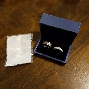 Navy Double Ring Box